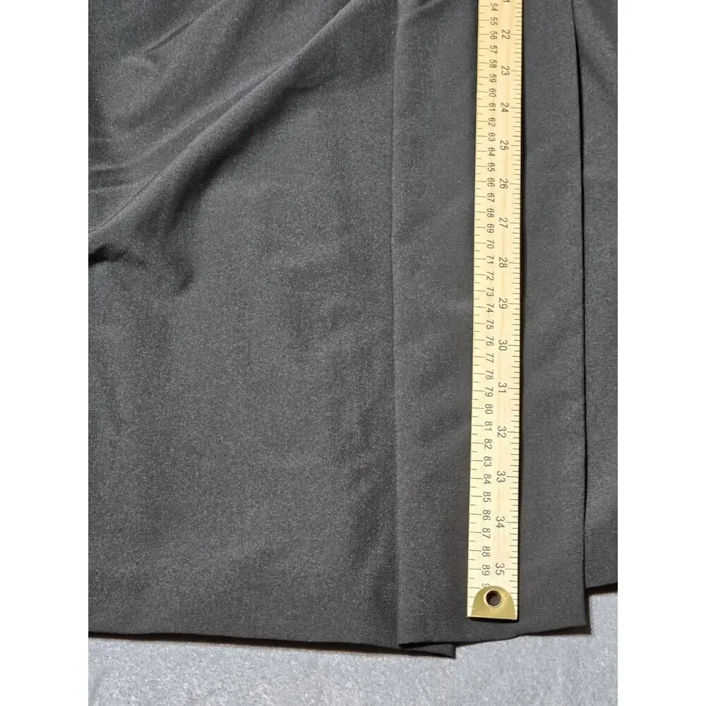 Studio Dress Womens 10 Gray Black Sleeveless Mid Length Business Casual Dress - Picture 8 of 10